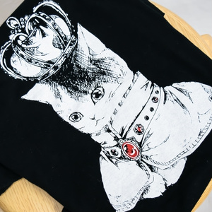 猫柄Tシャツ【Crown Crew】