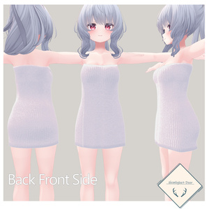 [VRChat]シェイプキー付_温泉タオル(3種類)_[対応:3アバタ]【3Dモデル】 缩略图 13