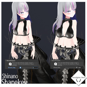 [VRChat] 骨尻尾の人魚/SkeletonMermaid_V2 [3sAvatart対応]【3Dモデル】 缩略图 11