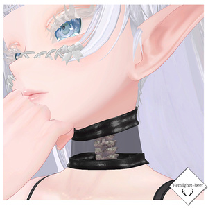 [VRChat] Skeleton.Neck (頚椎の装飾品)(アバター4対応)【3Dモデル】 缩略图 4