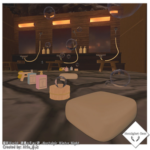 [VRChat] おともだち(2種)_ヘイロー/後ろをついてくる系おともだち【3Dモデル】 缩略图 2