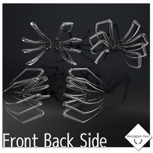 [VRChat] Arachne(2種の蜘蛛の脚Asset)【3Dモデル】 缩略图 5