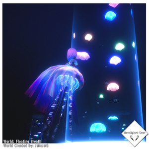 [VRChat] 海月 (アバター:3対応) 【3Dモデル】 缩略图 2