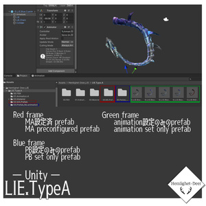 [VRChat]  LIE (2種 / 尻尾アセット.MA対応) 【3Dモデル】 缩略图 6