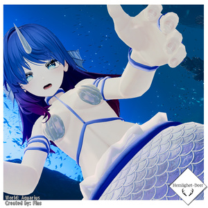 [VRChat] Mermaid (対応:3アバター)【3Dモデル】 缩略图 2