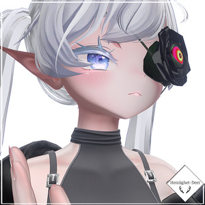 [VRChat] Törnögat / 瞬きするいばらの瞳 【3Dモデル】 缩略图 6