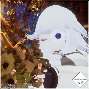 [VRChat] Törnögat / 瞬きするいばらの瞳 【3Dモデル】 缩略图 7