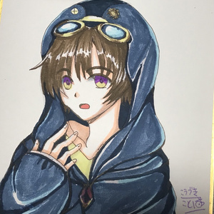 ペンギン少年原画
