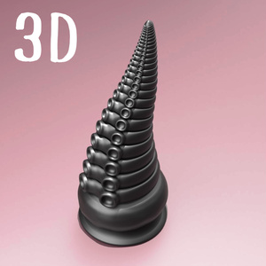 触手のプラグ【3D素材】