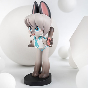 おばけうさぎけもちー ソフビ - みるてぃーの工作部屋 - BOOTH