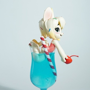 もちうさぎの「ととこ」未組み立てレジンキット - みるてぃーの工作