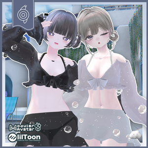 【17アバター対応衣装】すいさい / Suisai《シャボン玉が揺れる！》