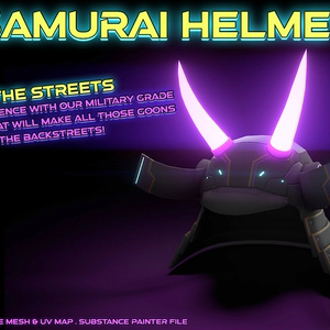 FLA Samurai Helmet 缩略图 2