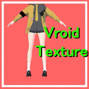 vroid texture Tsumugi Kasuga style costume texture