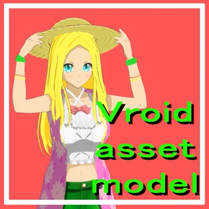 vroid asset anime model big tits anime model 3