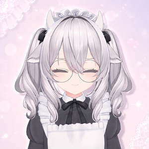 【無料】黒ぶち丸メガネ 3Dモデル（ミルティナ用）【MA対応】 缩略图 2