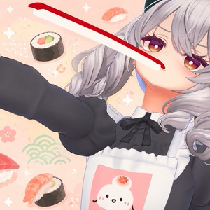 【無料】めっちゃのびーる！ぷるぷるお口寿司 / VRChat向け【MA対応】 缩略图 2