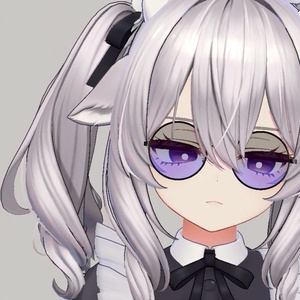 ちゅるかわ♡チーク入り丸メガネ＆グラデサングラスセット｜VRChat向け 缩略图 8