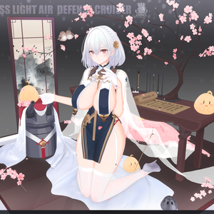 Azurlane HMS Sirius &Bunny ver1.1  NANODA-SP  MMD model