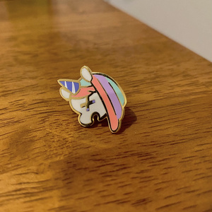 ゲロコーン　ピンバッジ