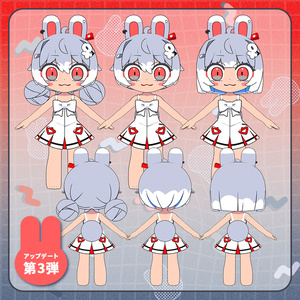 まめふれんず】フルカラー3Dプリントフィギュア - もち山金魚 - BOOTH