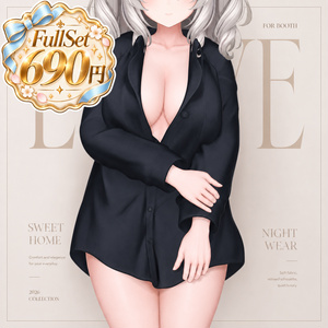 【FullSet 690円】  Night Wear 【11アバター対応】