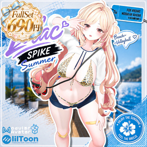 【FullSet 690円】  LILAC SPIKE  【13アバター対応】
