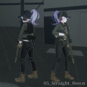 【VRC想定】AR15ポーズパック Vol.1（9ポーズ） 缩略图 8