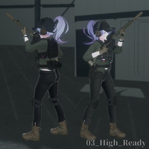 【VRC想定】AR15ポーズパック Vol.1（9ポーズ） 缩略图 6