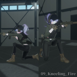 【VRC想定】AR15ポーズパック Vol.1（9ポーズ） 缩略图 15