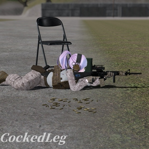 【VRC想定】AR15ポーズパック Vol.2（18ポーズ） 缩略图 15