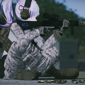 【VRC想定】AR15ポーズパック Vol.2（18ポーズ） 缩略图 3