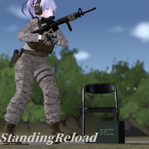 【VRC想定】AR15ポーズパック Vol.2（18ポーズ） 缩略图 21