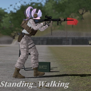 【VRC想定】AR15ポーズパック Vol.2（18ポーズ） 缩略图 8