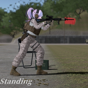 【VRC想定】AR15ポーズパック Vol.2（18ポーズ） 缩略图 6