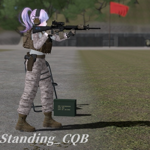 【VRC想定】AR15ポーズパック Vol.2（18ポーズ） 缩略图 20