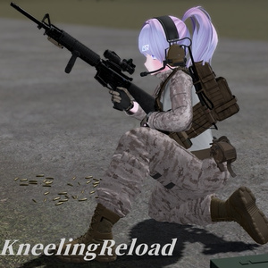 【VRC想定】AR15ポーズパック Vol.2（18ポーズ） 缩略图 22