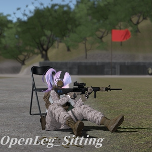 【VRC想定】AR15ポーズパック Vol.2（18ポーズ） 缩略图 13