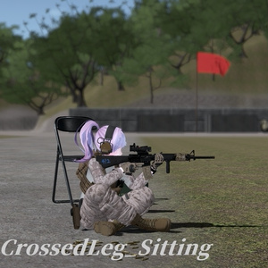 【VRC想定】AR15ポーズパック Vol.2（18ポーズ） 缩略图 12