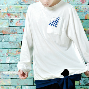 まふてるポケットTシャツ（オフホワイト）