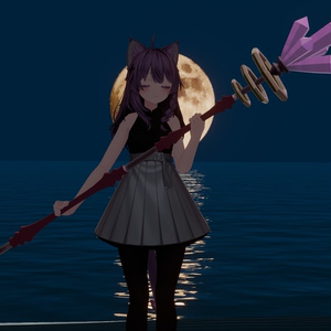【オリジナル3Dモデル】ギミックあり！RadiantJewel_Wand ~輝く宝石の杖~ (ラディアントジュエルワンド)　魔法の杖 MA対応 缩略图 2