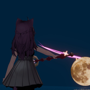 【オリジナル3Dモデル】ギミックあり！RadiantJewel_Wand ~輝く宝石の杖~ (ラディアントジュエルワンド)　魔法の杖 MA対応 缩略图 4