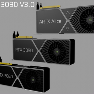 [unity/FBX/VRchat] RTX 3080/RTX3090/DIY  V5.0 缩略图 2