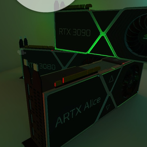 [unity/FBX/VRchat] RTX 3080/RTX3090/DIY  V5.0 缩略图 6