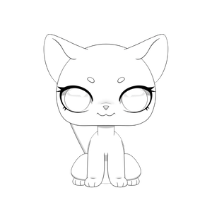 Custom Cat Vtuber Model