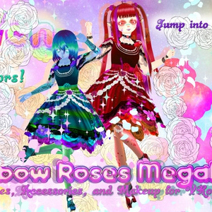 Rainbow Roses MegaPack [Floral Lolita Costumes]
