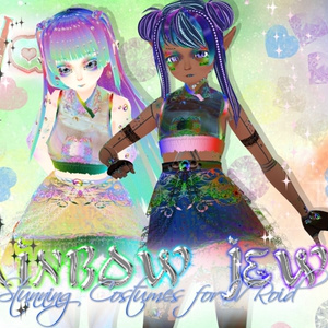 Rainbow Jewel MegaPack [Iridescent Lolita Costumes]