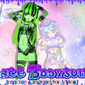 Lace Bodysuits [Elegant Lingerie for VRoid]