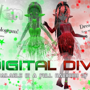 Digital Diva MegaPack [Cyber Outfits & Body Textures]