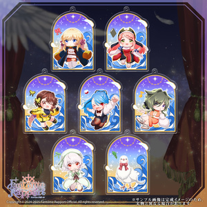 Fantôme Rapport アクリルキーホルダー 《ステンドグラス》
